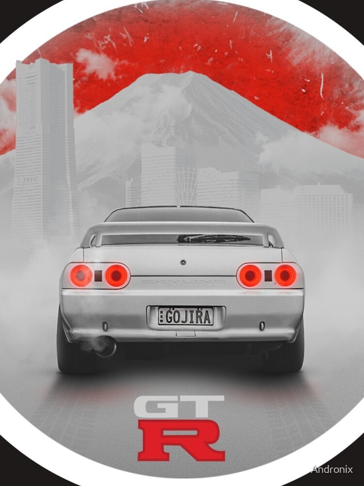 Thumbnail 4 of 4, iPhone Case, Nissan R32 GT-R Godzilla designed and sold by Andronix.