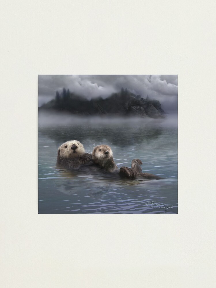 Alternate view of Spirit Otter Photographic Print