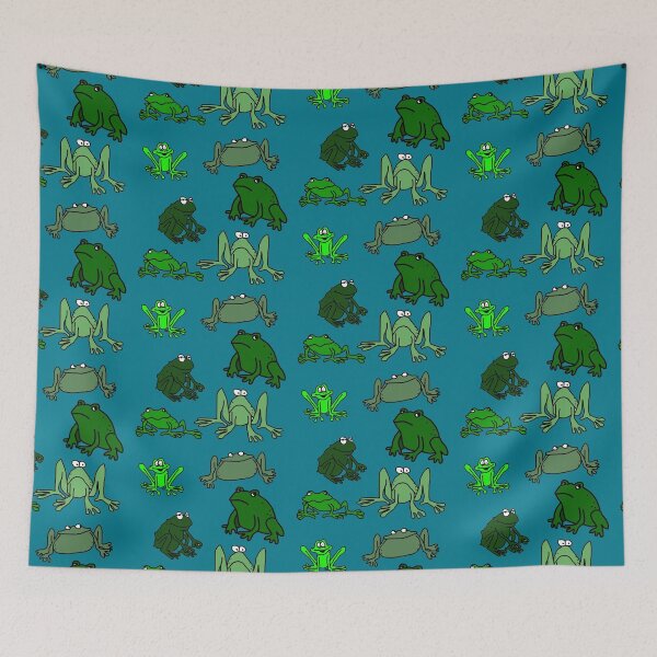 Item preview, Funny Frogs Cartoon  designed and sold by jaggerstudios.