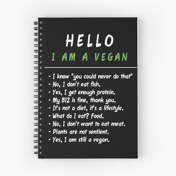 Item preview, Hello I Am A Vegan designed and sold by MooonTees.