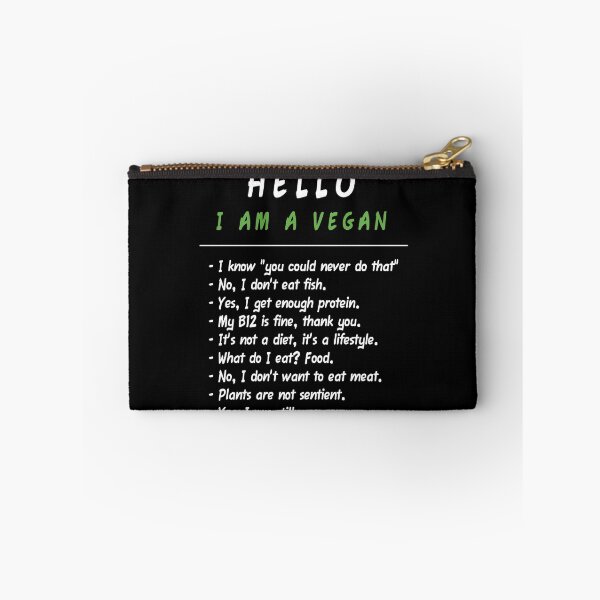 Item preview, Hello I Am A Vegan designed and sold by MooonTees.