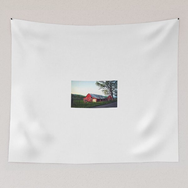 Item preview, Red Barns designed and sold by Frankie Cat Photography.