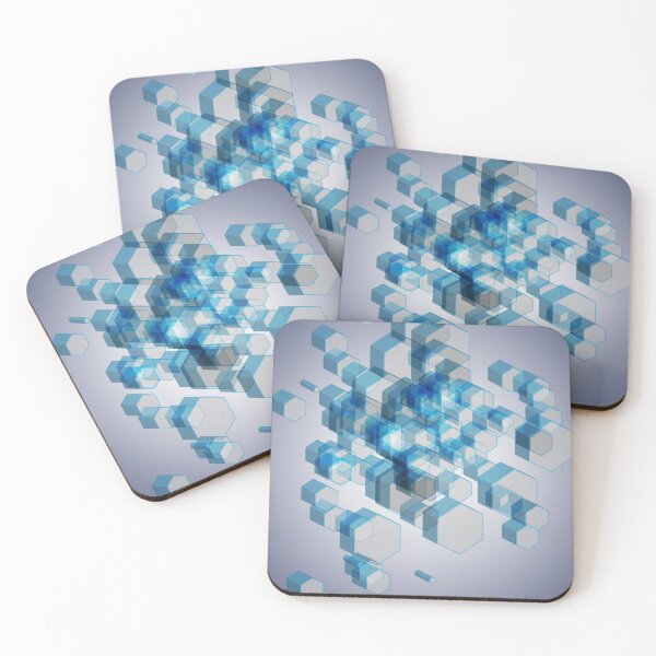 Item preview, 3D Hexagon Background X 3 designed and sold by Creative BD.