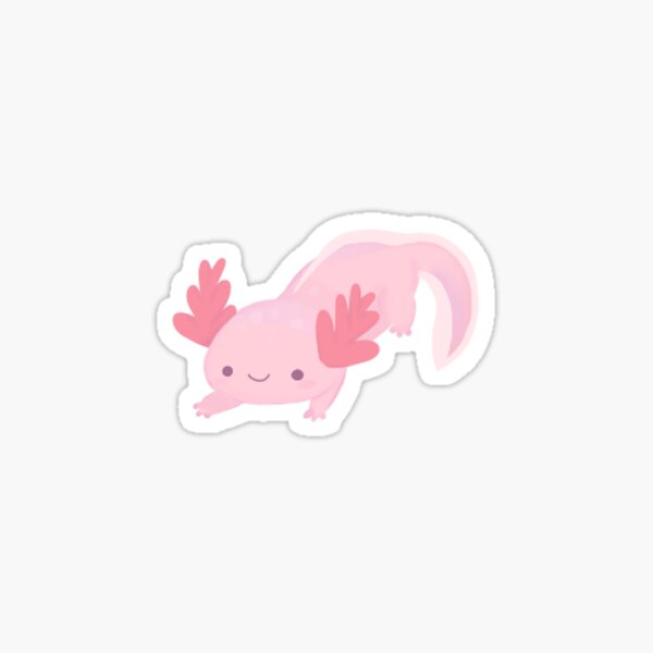 Winziger Axolotl Sticker