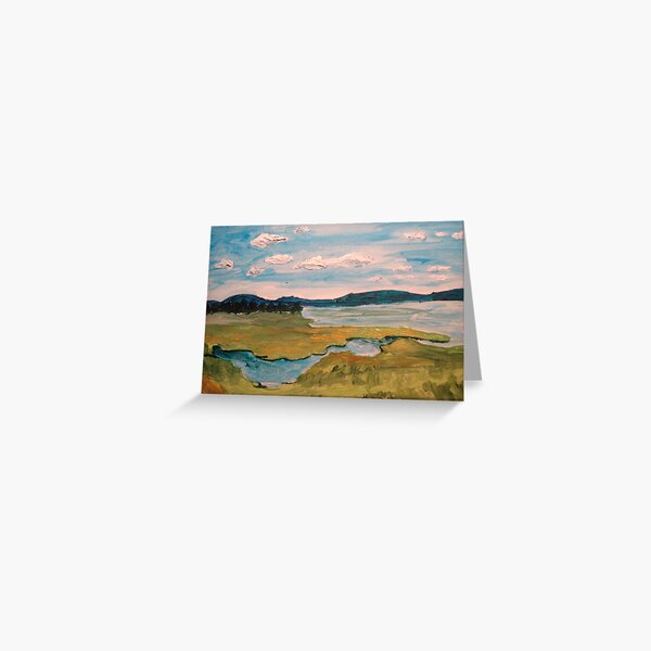 View From Plum Island Greeting Card