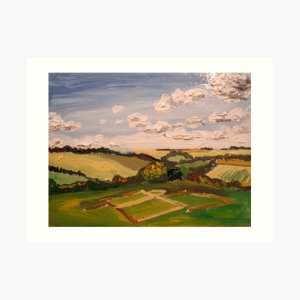 salisbury field Art Print