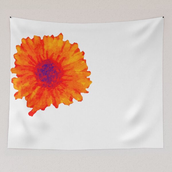 Item preview, orange sunflower designed and sold by Zamen.