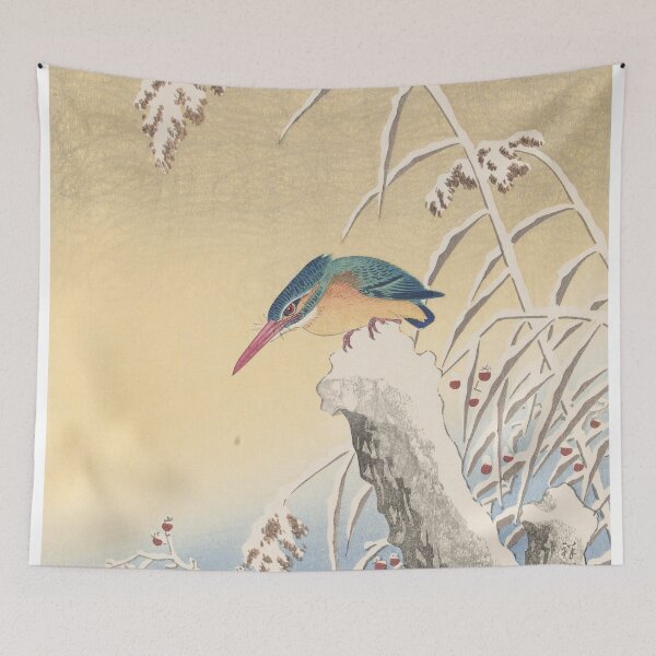 Item preview, Kingfisher by Ohara Koson designed and sold by topower.