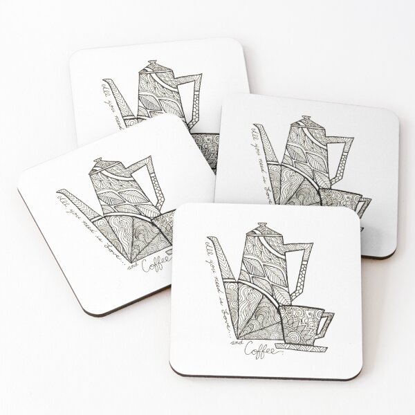 Item preview, Zentangle coffee All you need is love and coffee designed and sold by Zen's Doodles.
