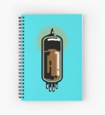 Amplifier Tube in Comic book style Spiral Notebook