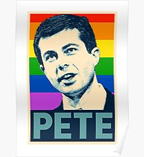 Póster Pete Buttigieg 2020