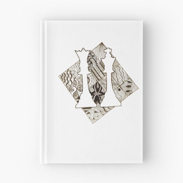 Item preview, Zentangle Chess designed and sold by Zen's Doodles.