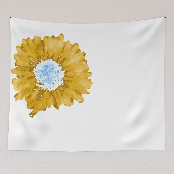 Item preview, yellow and white sunflower designed and sold by Zamen.