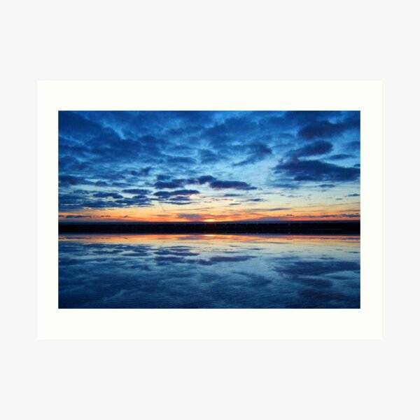 Clouds on the Water © Art Print