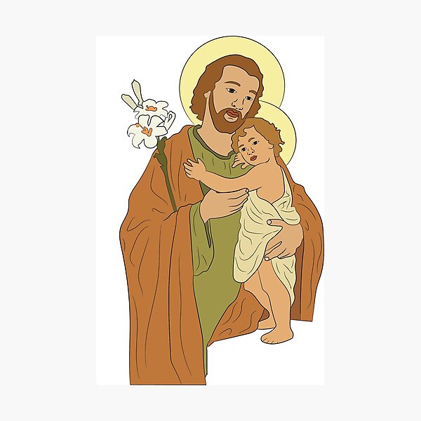 Christian St Joseph Photographic Prints | Redbubble