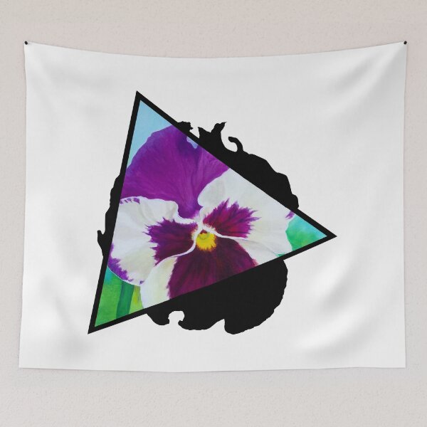 Item preview, Broody Pansy Triangle designed and sold by Art by Sylph.