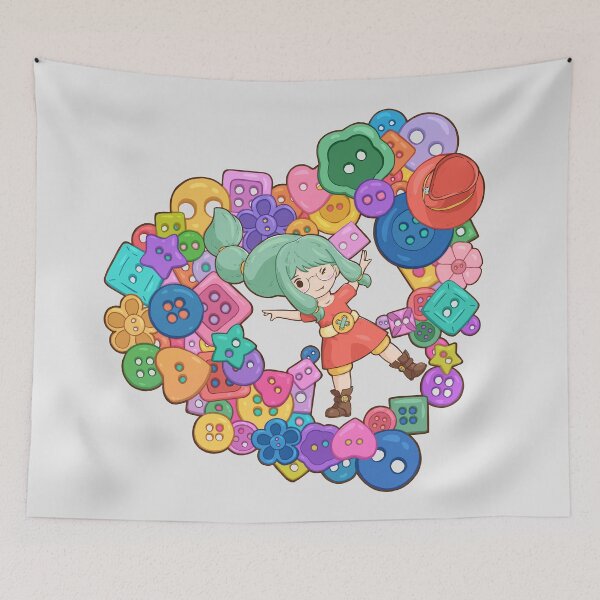 Item preview, Angel buttons patchwork diy designed and sold by nirovu.
