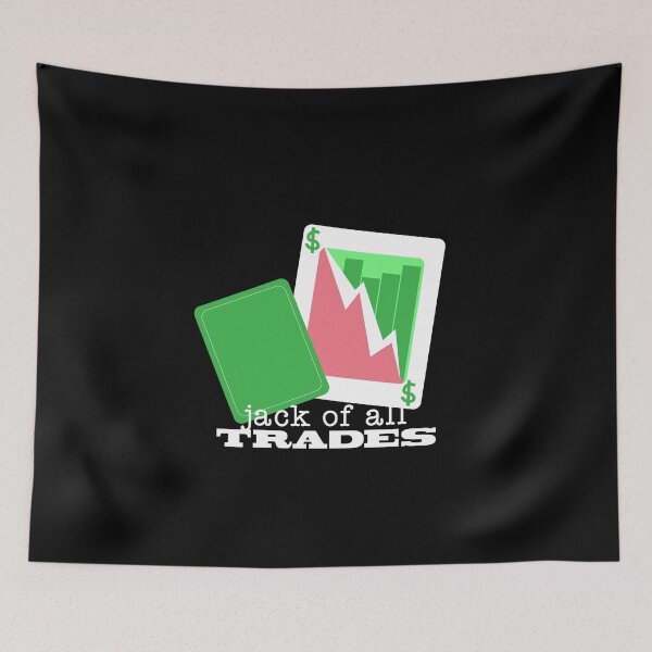 Item preview, Jack of all Trades stock finance gift idea designed and sold by NeXore.
