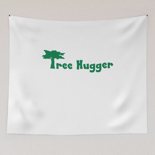 Item preview, tree hugger designed and sold by Vectorqueen.