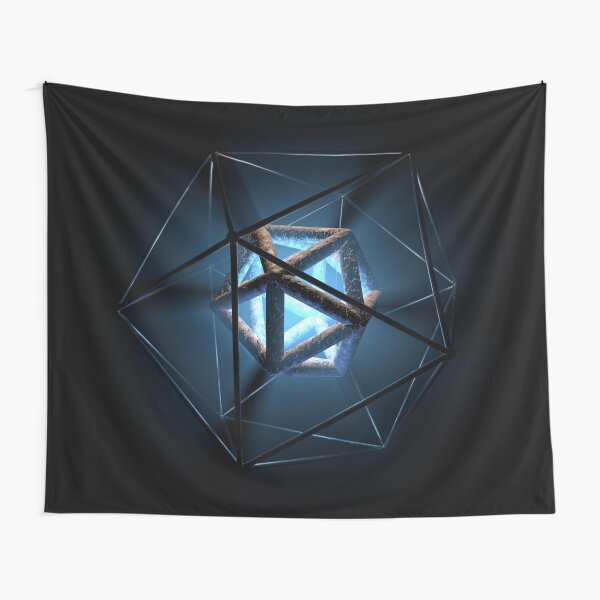 OMNI platonic portal from sprit lake Tapestry