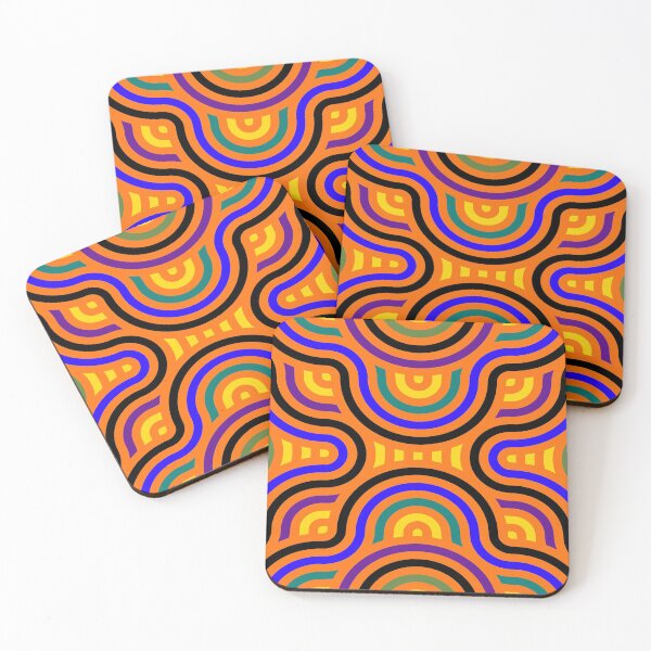 Item preview, Repeating Pattern Abstract Multicolor designed and sold by CharJens.