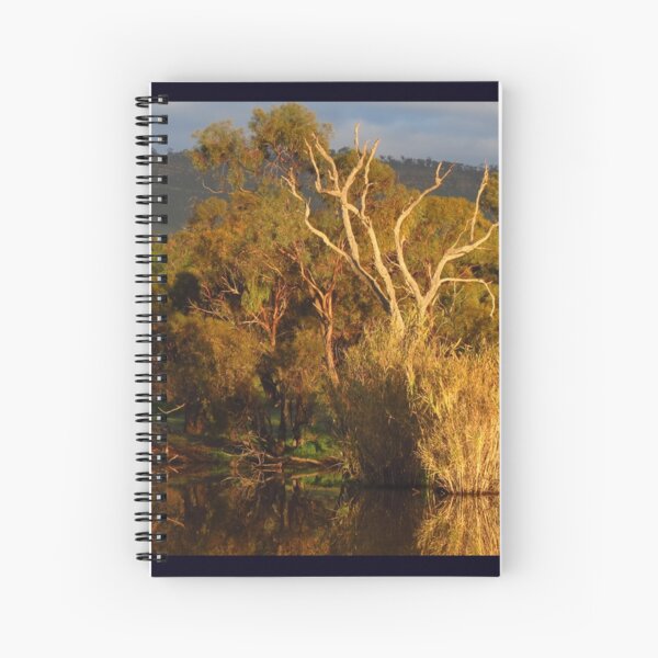 Flinders Ranges Winter Reflection Spiral Notebook