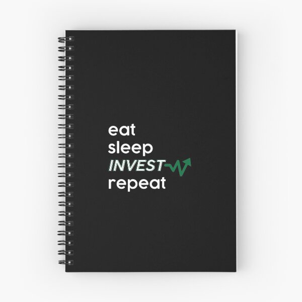 Item preview, Eat Sleep Invest Repeat stock finance gift idea designed and sold by NeXore.