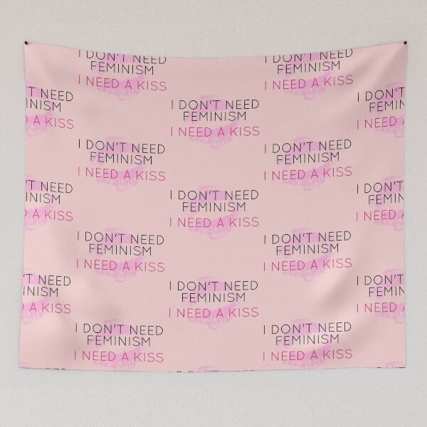 Item preview, Feminism Kiss Off designed and sold by EvePenman.