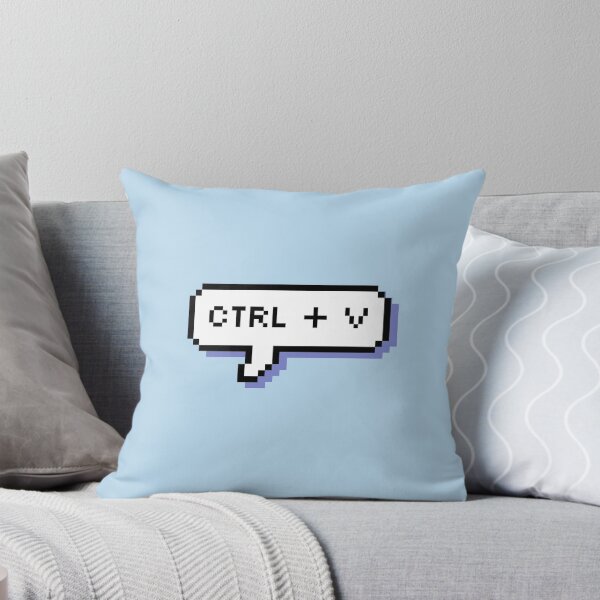 Item preview, CTRL + V - Pixel Speech Bubble - (Blue) designed and sold by Bumcchi.