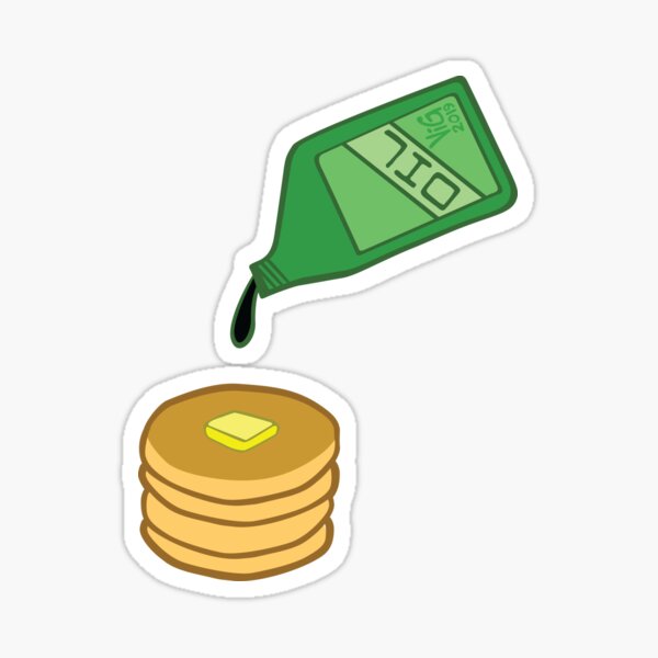 Pancake Mistake Sticker
