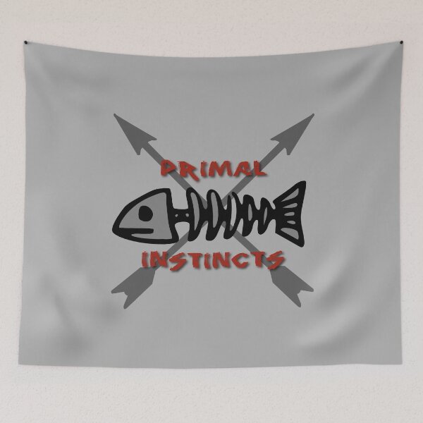Item preview, Fish Bones and Arrows / PRIMAL INSTINCTS designed and sold by infinitygrafix.