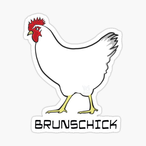 Brunschick, The Brunswick Chicken Sticker