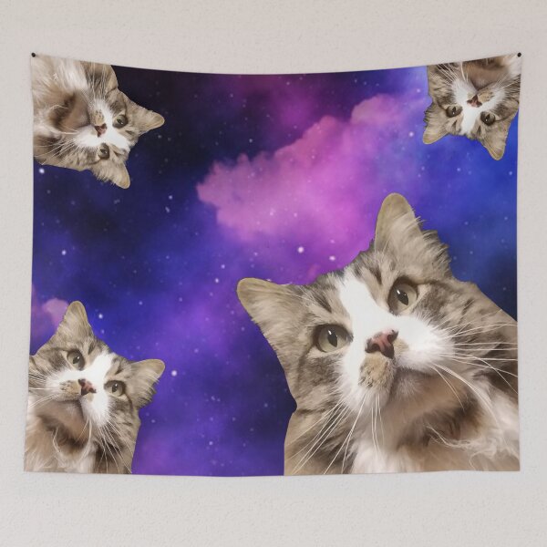 Item preview, Obligatory Space Cat designed and sold by GoodKingSullymon.