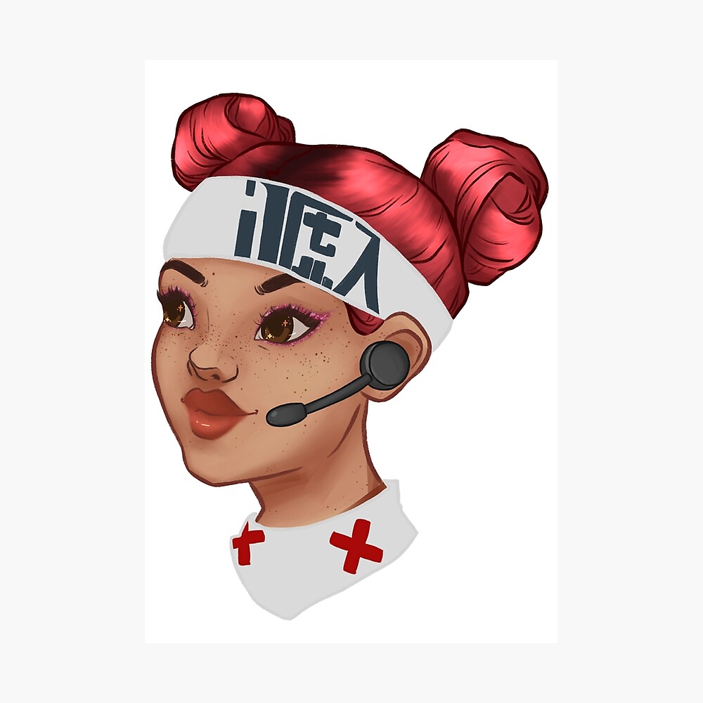 Lifeline Apex Legends Poster By Notacacti Redbubble