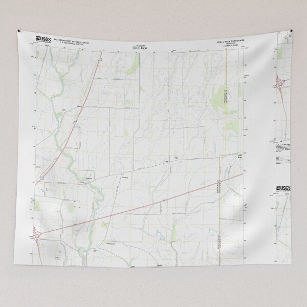 Item preview, USGS TOPO Map Mississippi MS Holly Ridge 20120402 TM designed and sold by WetdryvacRBO2.