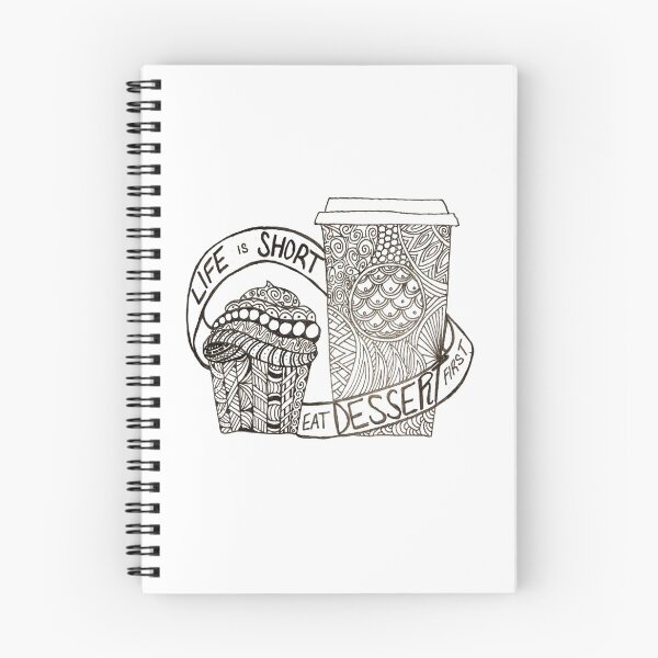 Item preview, Zentangle Dessert designed and sold by Zen's Doodles.