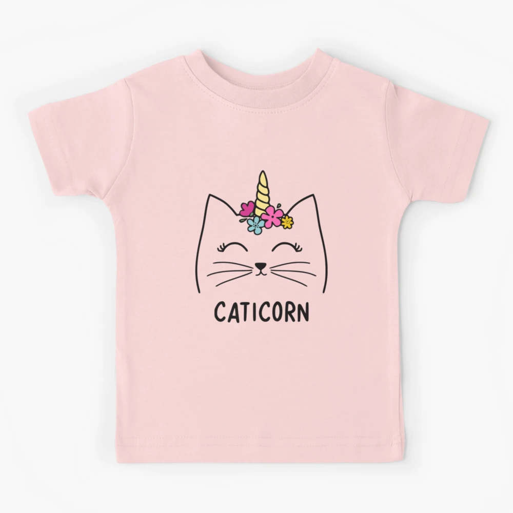 Caticorn Cat Unicorn Kids T Shirt for Sale by Hosam89 Redbubble