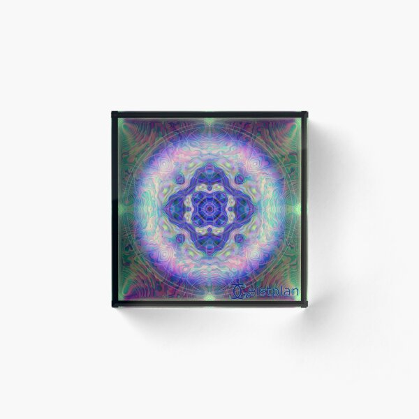 Mandala der Besinnung 2.0 Acrylblock