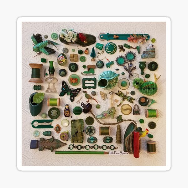 Green with Envy Sticker