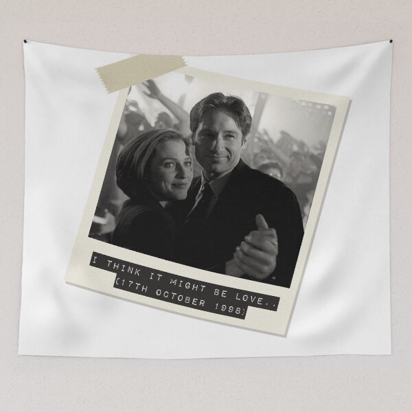 Item preview, I Think It Might Be Love - MSR Mulder and Scully designed and sold by ChazumsIOW.