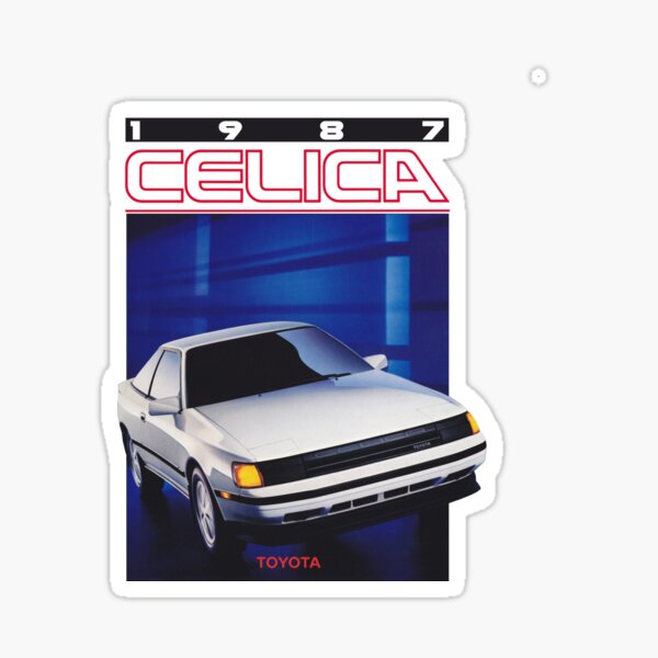 Toyota Celica Stickers Redbubble