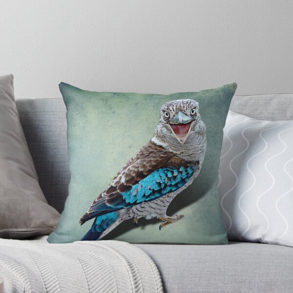 Item preview, Ha Ha! - blue winged kookaburra designed and sold by Trish Hart.