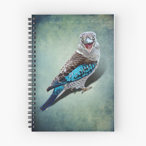 Item preview, Ha Ha! - blue winged kookaburra designed and sold by Trish Hart.