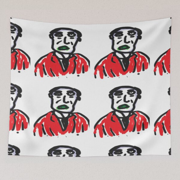 Item preview, Man in Red Coat designed and sold by Stacey Lazarus.