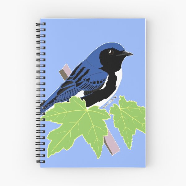 Artikelvorschau, Schwarz-Throated Blue Warbler entworfen und verkauft von BennuBirdy.