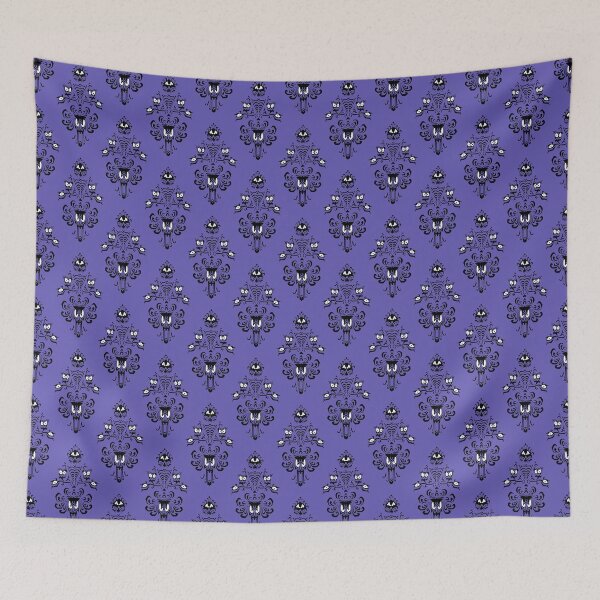 Item preview, Haunted Mansion Wallpaper Violet #Bold designed and sold by FandomTrading.