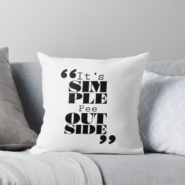 Item preview, It's Simple: Pee Outside designed and sold by Forbidden Fig  Leaf.