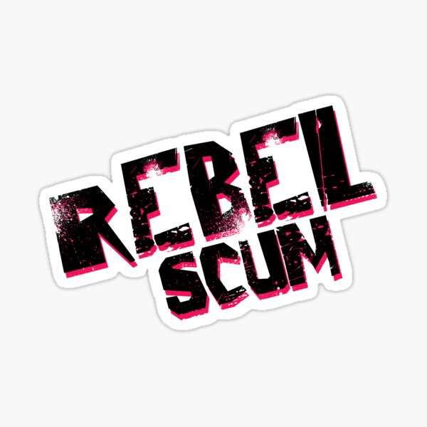 Vista previa del artículo con la obra «Escoria rebelde», diseñado y vendido por queenseptienna.