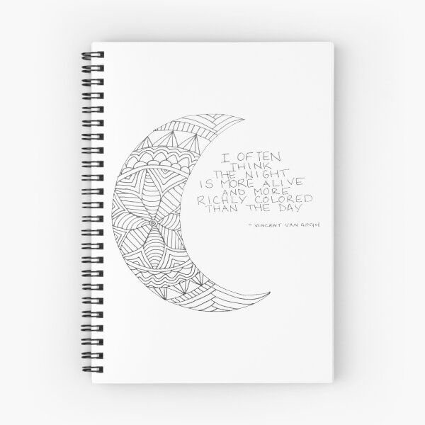 Item preview, Zentangle Moon designed and sold by Zen's Doodles.