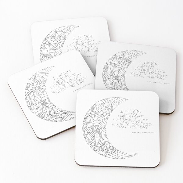 Item preview, Zentangle Moon designed and sold by Zen's Doodles.